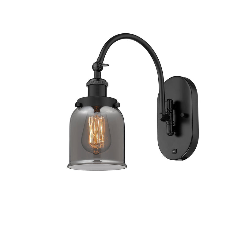 Innovations 918-1W-BK-G53 One Light Wall Sconce, Matte Black