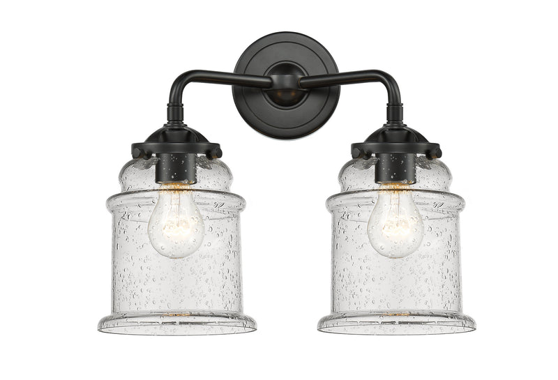 Innovations 284-2W-OB-G184 Two Light Bath Vanity, Oil Rubbed Bronze
