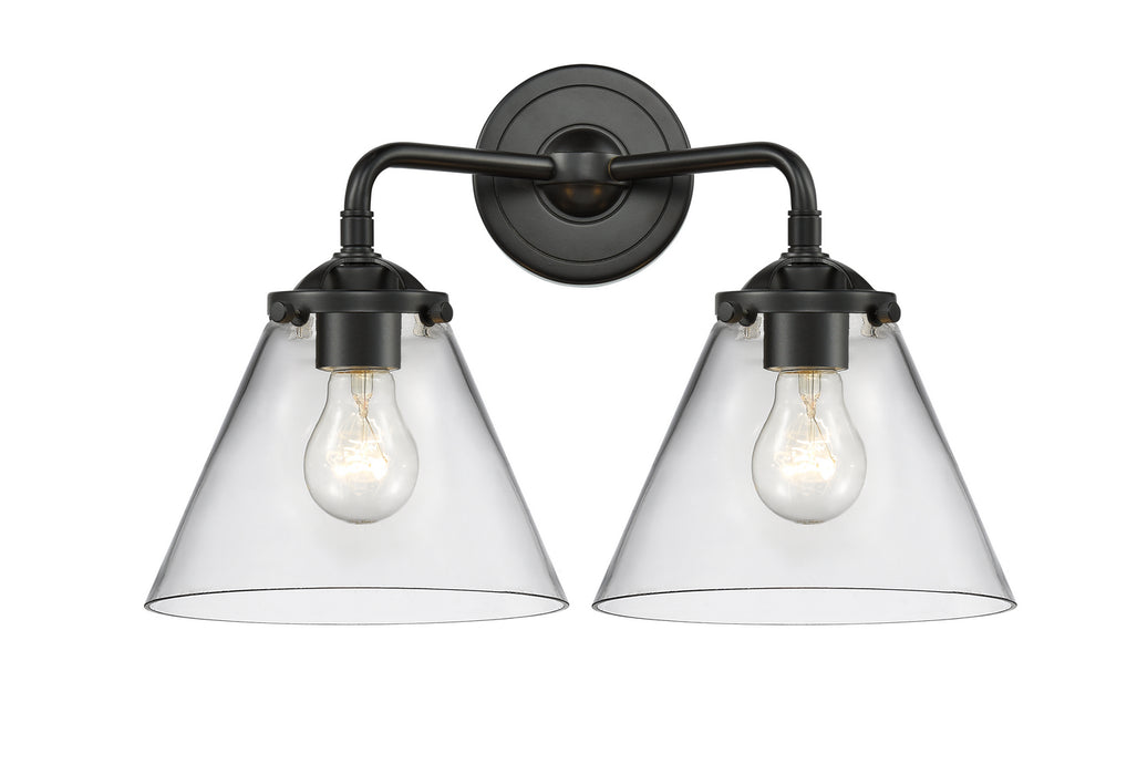 Innovations 284-2W-OB-G42 Two Light Bath Vanity, Oil Rubbed Bronze