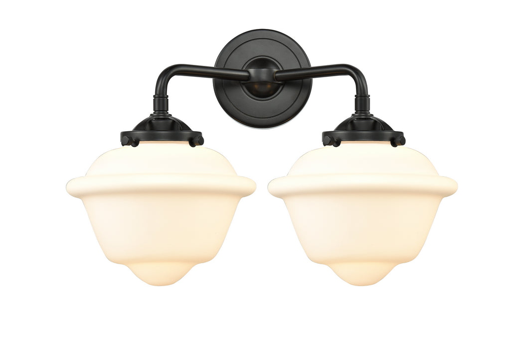 Innovations 284-2W-OB-G531 Two Light Bath Vanity, Oil Rubbed Bronze