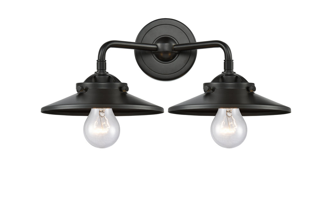 Innovations 284-2W-OB-M5-OB Two Light Bath Vanity, Oil Rubbed Bronze