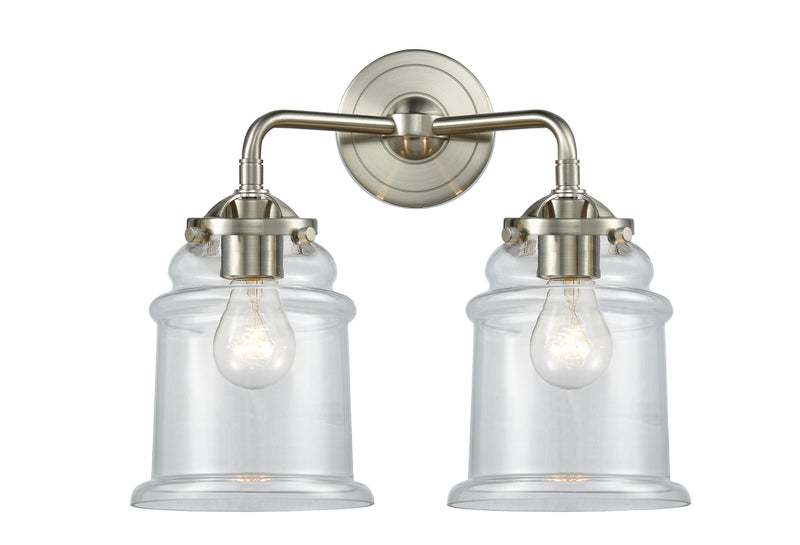 Innovations 284-2W-SN-G182 Two Light Bath Vanity, Brushed Satin Nickel