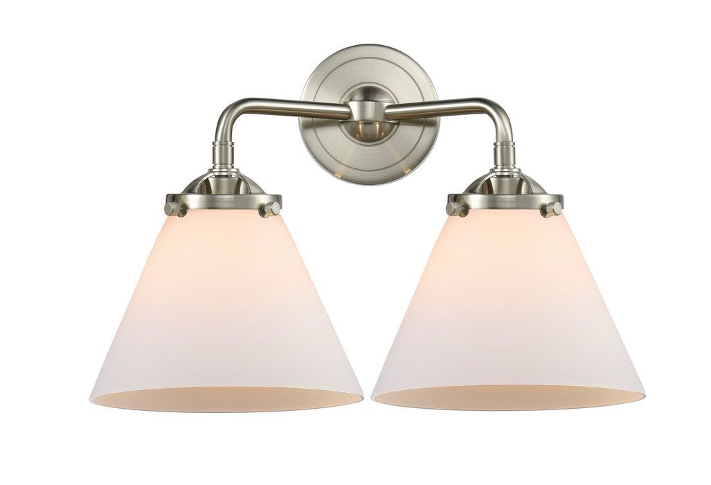 Innovations 284-2W-SN-G41 Two Light Bath Vanity, Brushed Satin Nickel