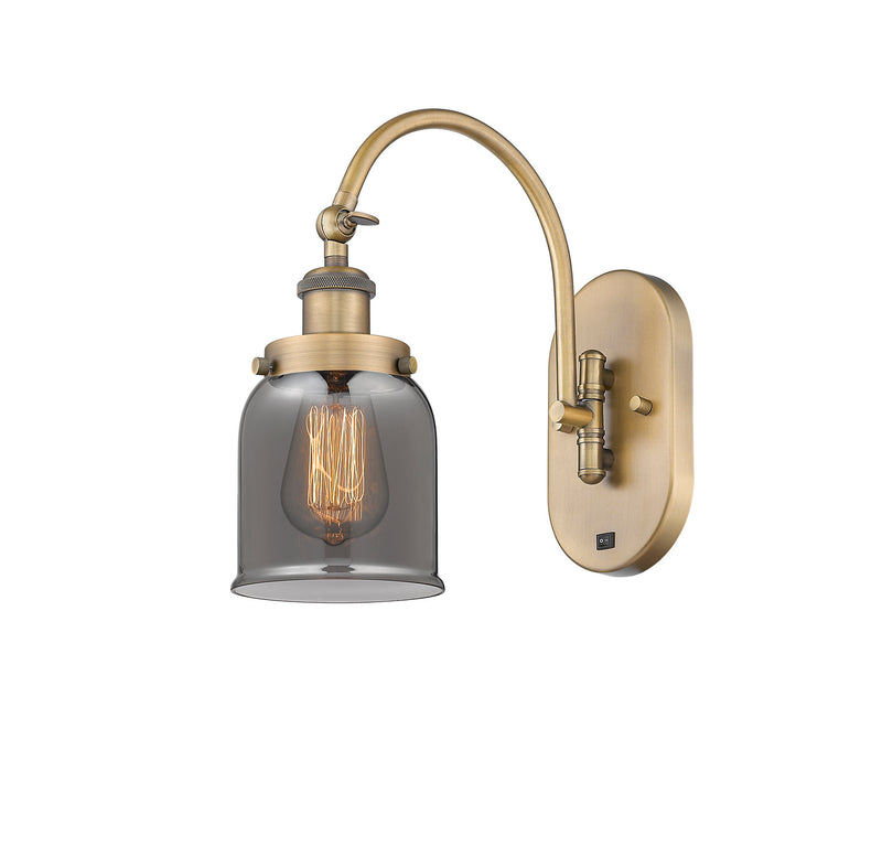 Innovations 918-1W-BB-G53 One Light Wall Sconce, Brushed Brass