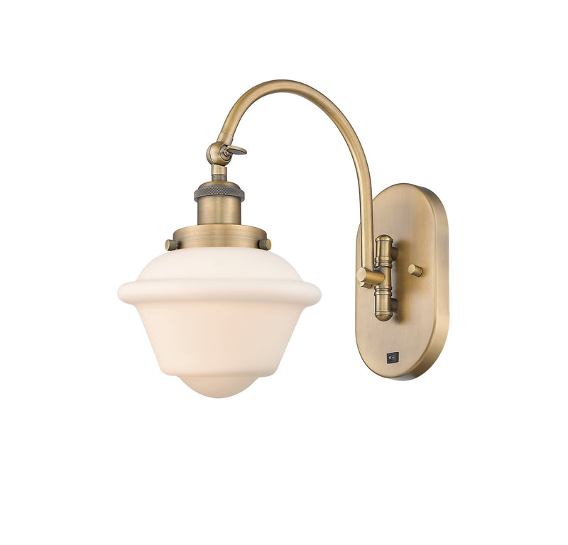 Innovations 918-1W-BB-G531-LED LED Wall Sconce, Brushed Brass
