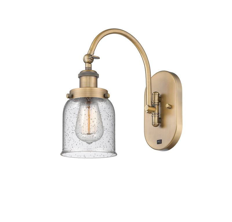Innovations 918-1W-BB-G54-LED LED Wall Sconce, Brushed Brass