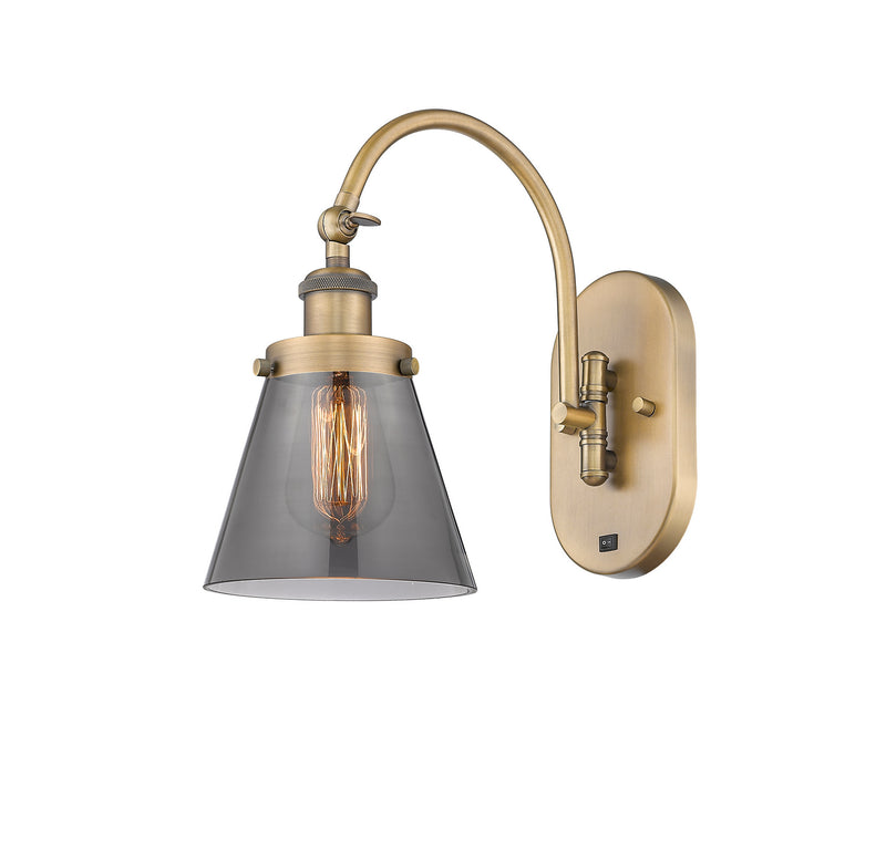 Innovations 918-1W-BB-G63-LED LED Wall Sconce, Brushed Brass