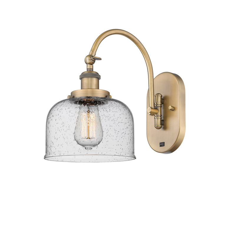 Innovations 918-1W-BB-G74-LED LED Wall Sconce, Brushed Brass