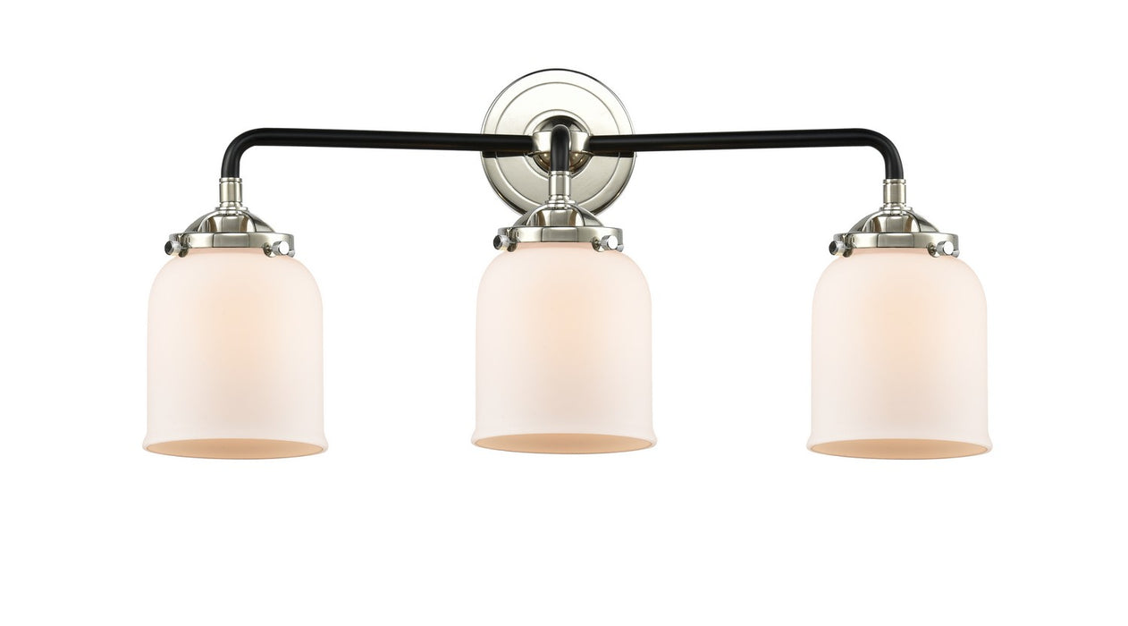 Innovations 284-3W-BPN-G51-LED LED Bath Vanity, Black Polished Nickel