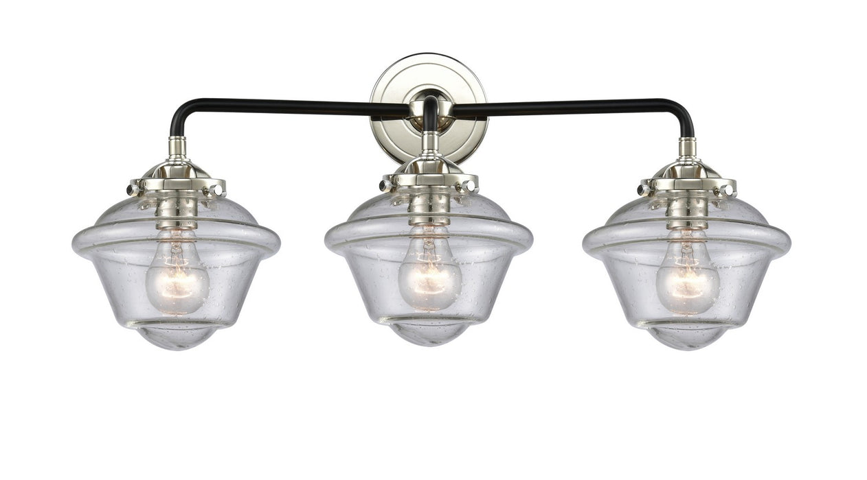 Innovations 284-3W-BPN-G534-LED LED Bath Vanity, Black Polished Nickel