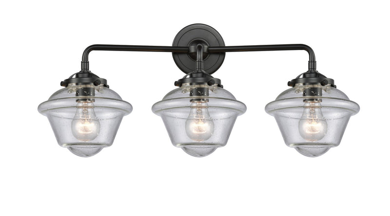 Innovations 284-3W-OB-G534-LED LED Bath Vanity, Oil Rubbed Bronze