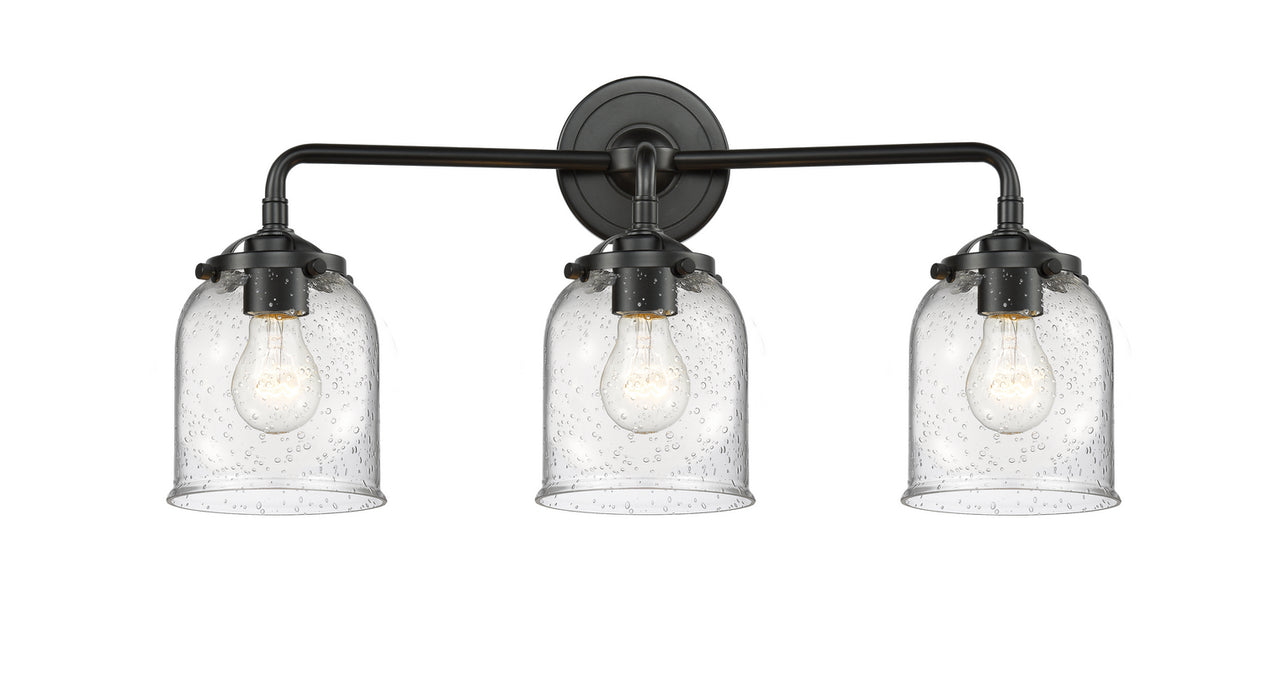 Innovations 284-3W-OB-G54 Three Light Bath Vanity, Oil Rubbed Bronze