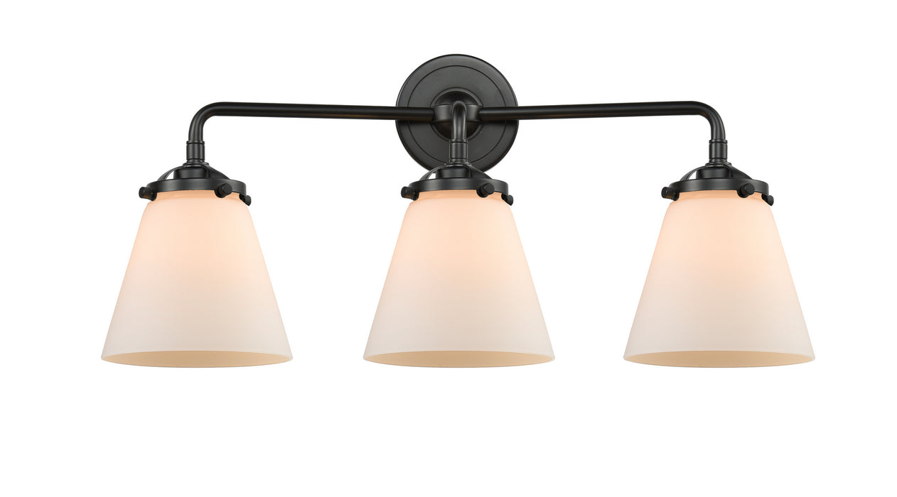 Innovations 284-3W-OB-G61 Three Light Bath Vanity, Oil Rubbed Bronze