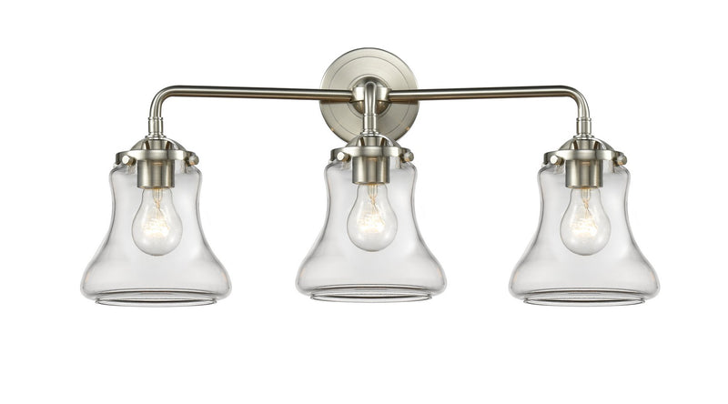 Innovations 284-3W-SN-G192-LED LED Bath Vanity, Brushed Satin Nickel