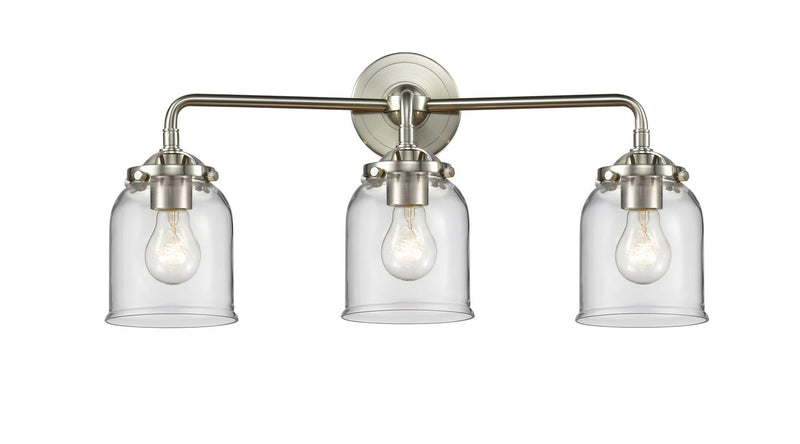 Innovations 284-3W-SN-G52-LED LED Bath Vanity, Brushed Satin Nickel