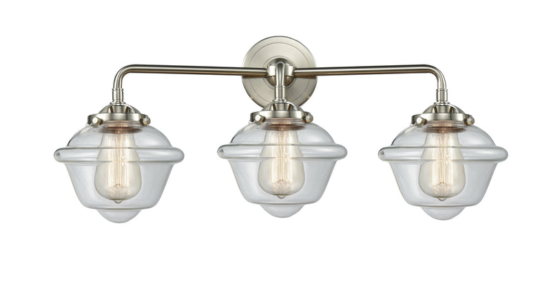Innovations 284-3W-SN-G532-LED LED Bath Vanity, Brushed Satin Nickel