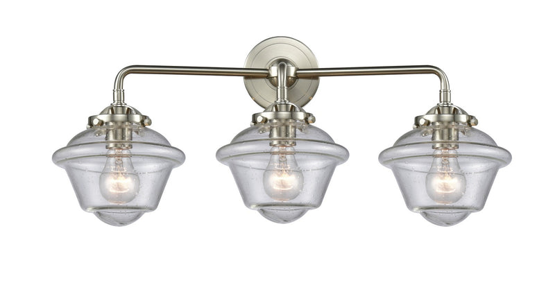Innovations 284-3W-SN-G534-LED LED Bath Vanity, Brushed Satin Nickel