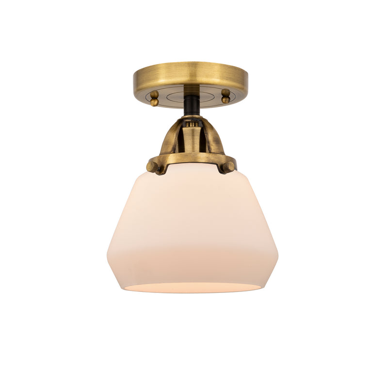 Innovations 288-1C-BAB-G171 One Light Semi-Flush Mount, Black Antique Brass