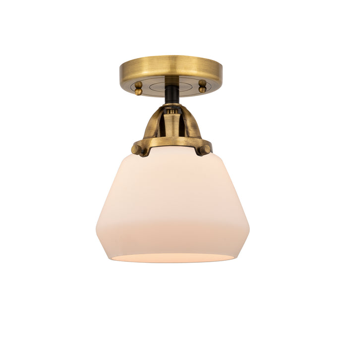 Innovations 288-1C-BAB-G171 One Light Semi-Flush Mount, Black Antique Brass