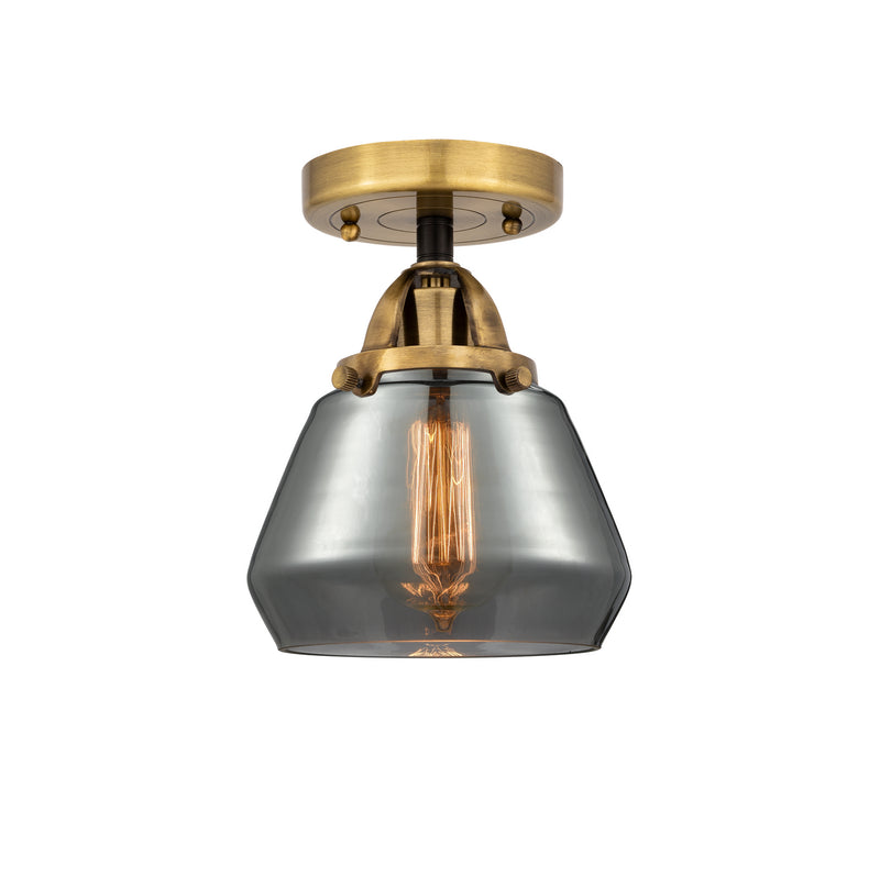 Innovations 288-1C-BAB-G173 One Light Semi-Flush Mount, Black Antique Brass