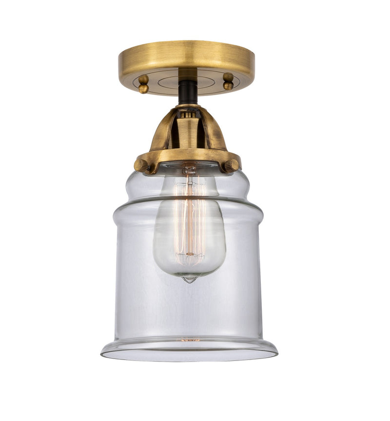 Innovations 288-1C-BAB-G182-LED LED Semi-Flush Mount, Black Antique Brass
