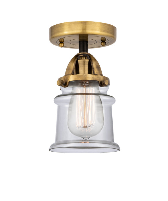 Innovations 288-1C-BAB-G182S One Light Semi-Flush Mount, Black Antique Brass
