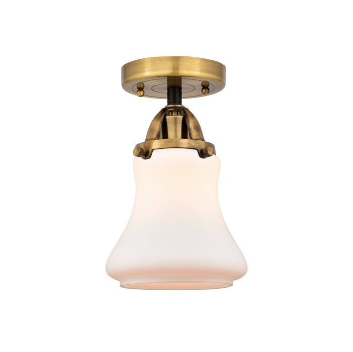 Innovations 288-1C-BAB-G191 One Light Semi-Flush Mount, Black Antique Brass