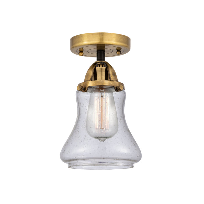 Innovations 288-1C-BAB-G194 One Light Semi-Flush Mount, Black Antique Brass