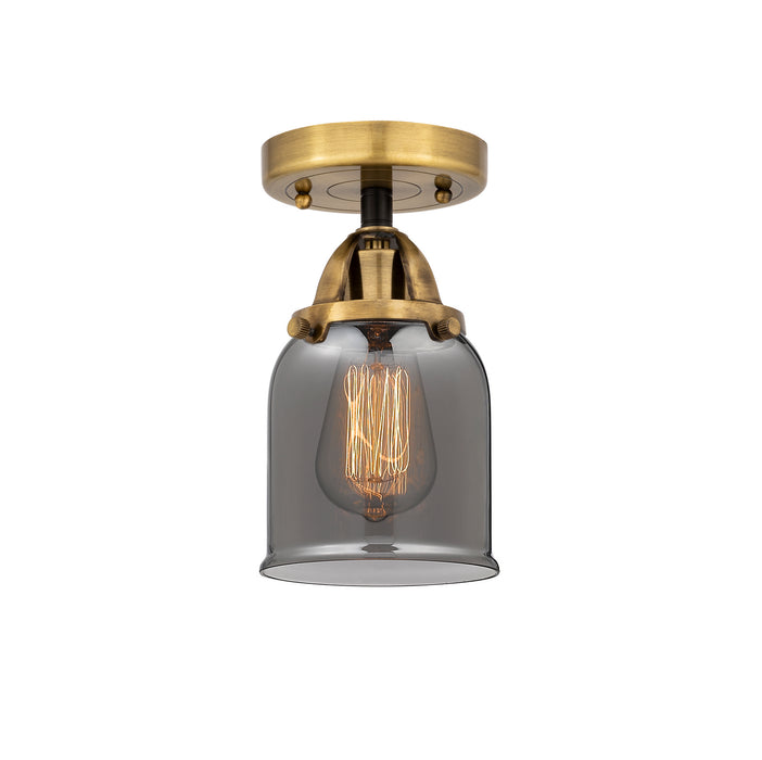 Innovations 288-1C-BAB-G53 One Light Semi-Flush Mount, Black Antique Brass
