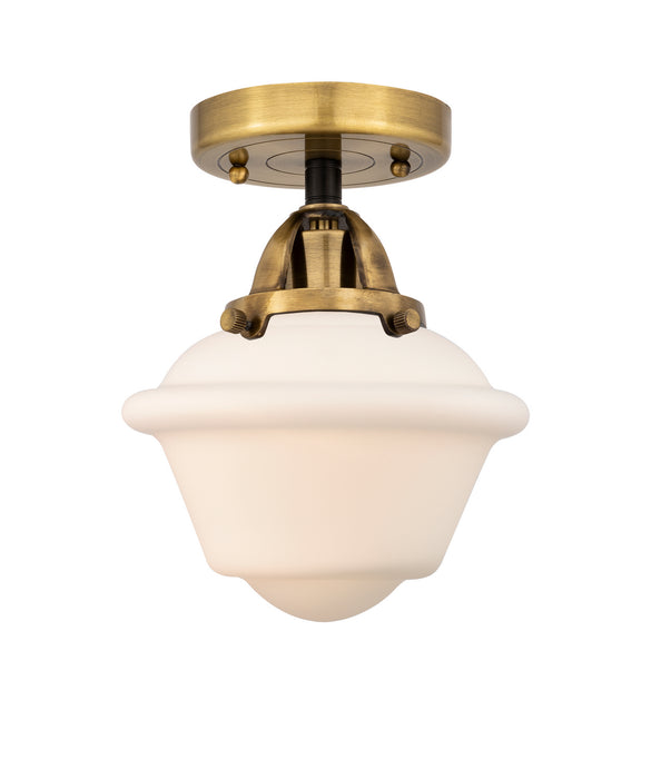 Innovations 288-1C-BAB-G531 One Light Semi-Flush Mount, Black Antique Brass