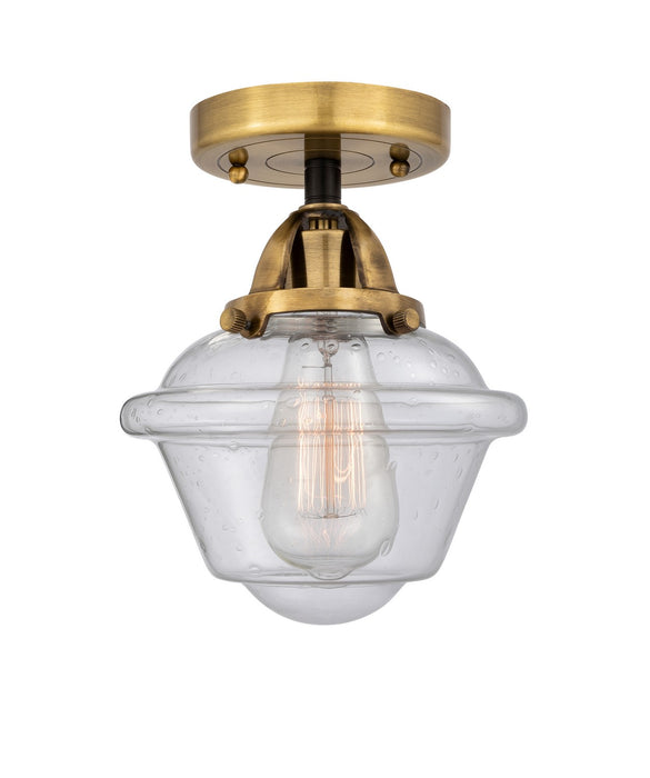 Innovations 288-1C-BAB-G534-LED LED Semi-Flush Mount, Black Antique Brass