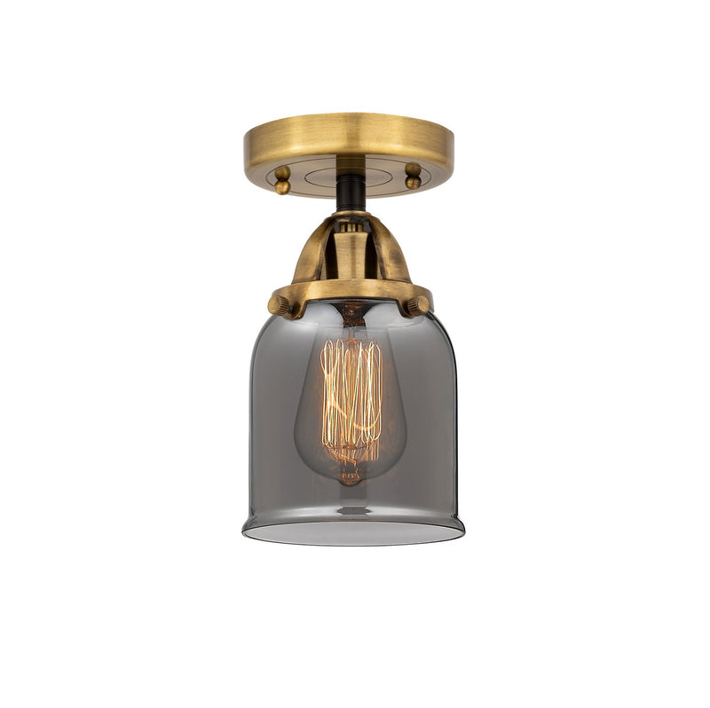 Innovations 288-1C-BAB-G53-LED LED Semi-Flush Mount, Black Antique Brass