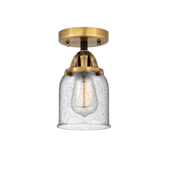 Innovations 288-1C-BAB-G54 One Light Semi-Flush Mount, Black Antique Brass
