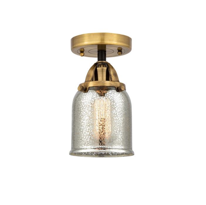 Innovations 288-1C-BAB-G58 One Light Semi-Flush Mount, Black Antique Brass