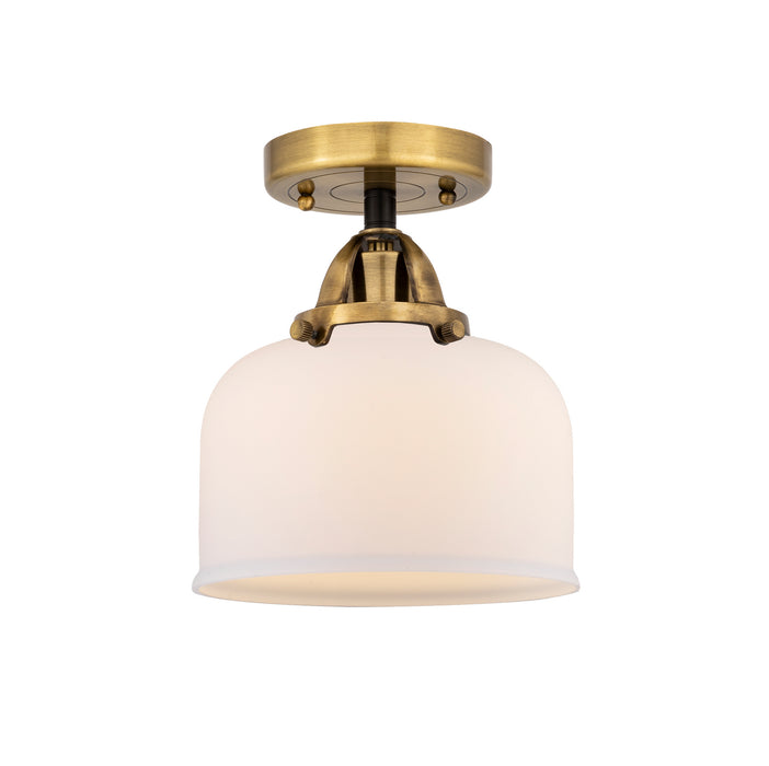 Innovations 288-1C-BAB-G71 One Light Semi-Flush Mount, Black Antique Brass