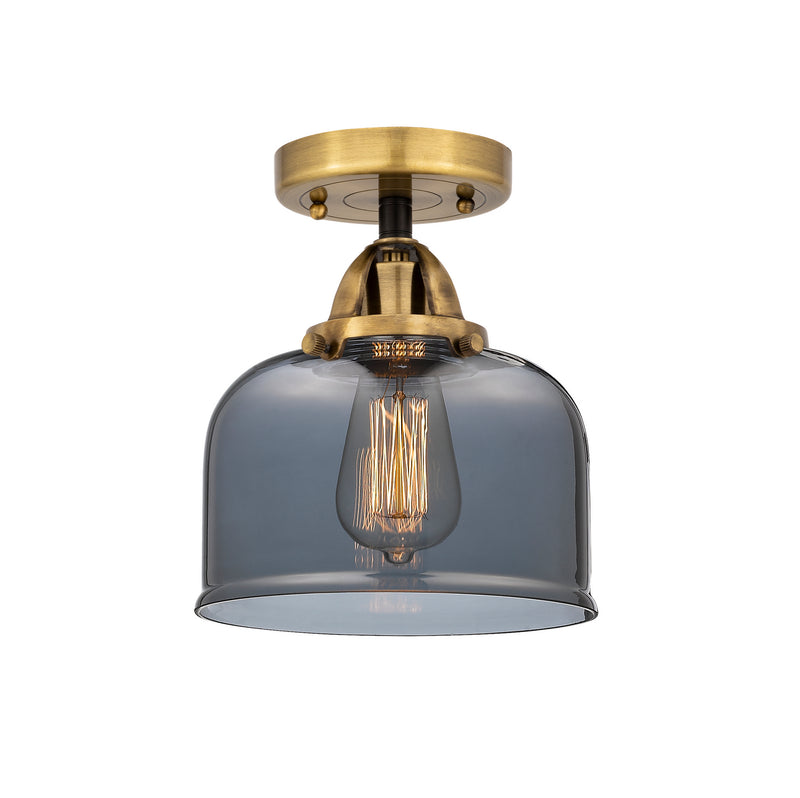 Innovations 288-1C-BAB-G73 One Light Semi-Flush Mount, Black Antique Brass