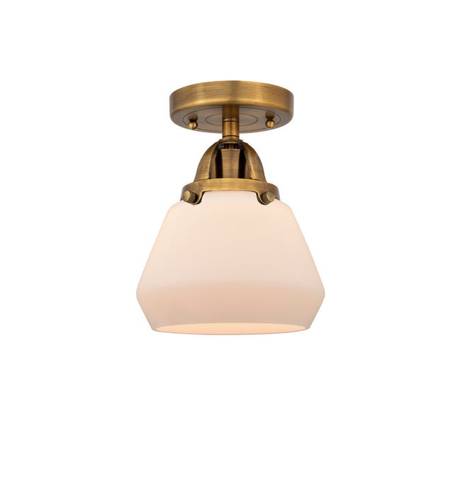 Innovations 288-1C-BB-G171-LED LED Semi-Flush Mount, Brushed Brass