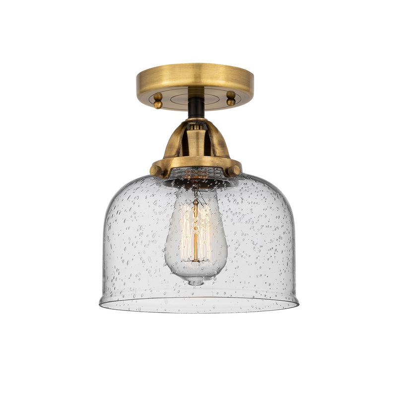 Innovations 288-1C-BAB-G74-LED LED Semi-Flush Mount, Black Antique Brass