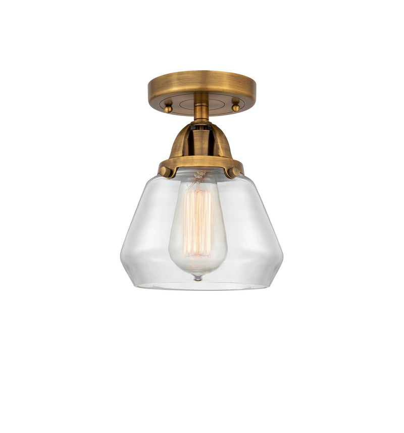 Innovations 288-1C-BB-G172-LED LED Semi-Flush Mount, Brushed Brass