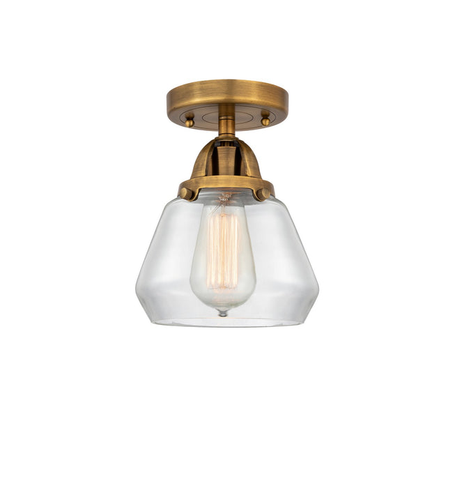 Innovations 288-1C-BB-G172-LED LED Semi-Flush Mount, Brushed Brass