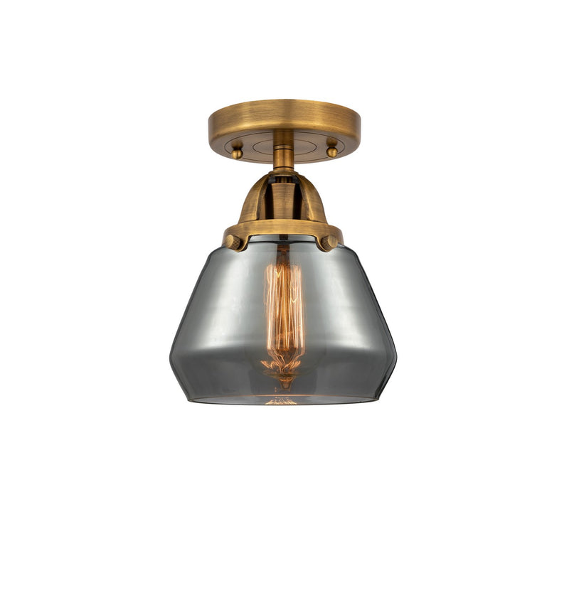 Innovations 288-1C-BB-G173-LED LED Semi-Flush Mount, Brushed Brass