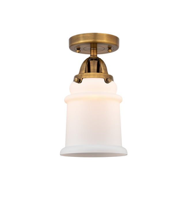 Innovations 288-1C-BB-G181-LED LED Semi-Flush Mount, Brushed Brass
