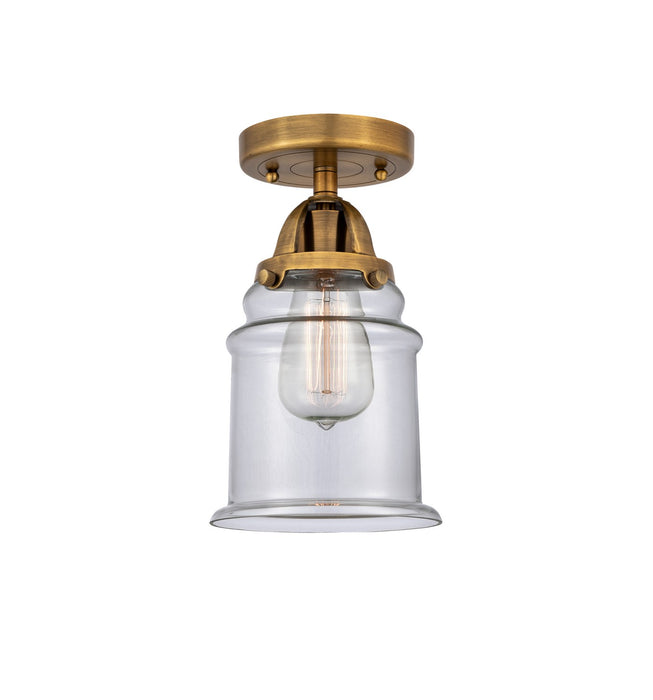 Innovations 288-1C-BB-G182-LED LED Semi-Flush Mount, Brushed Brass