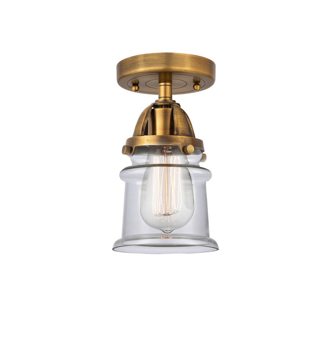 Innovations 288-1C-BB-G182S-LED LED Semi-Flush Mount, Brushed Brass