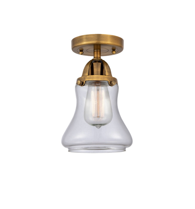 Innovations 288-1C-BB-G192-LED LED Semi-Flush Mount, Brushed Brass