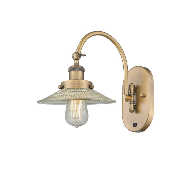 Innovations 918-1W-BB-G2 One Light Wall Sconce, Brushed Brass