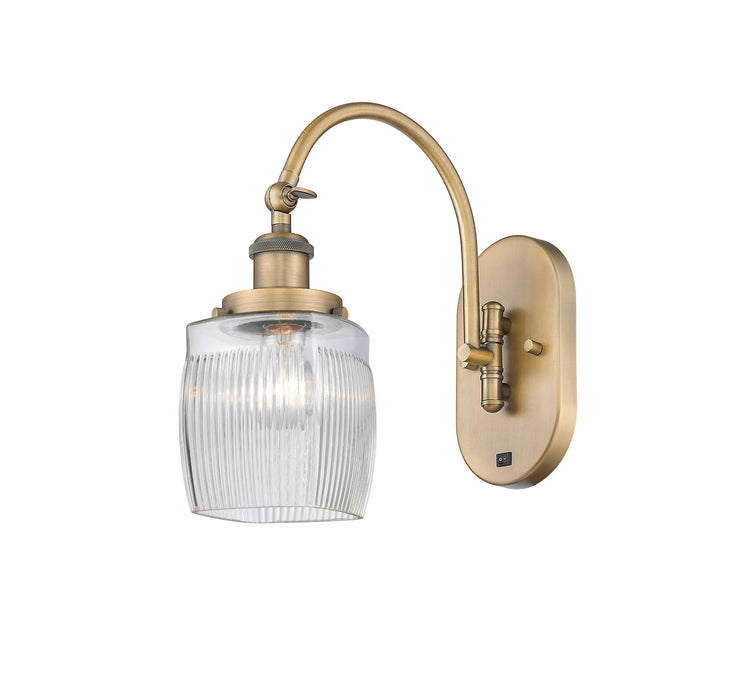 Innovations 918-1W-BB-G302-LED LED Wall Sconce, Brushed Brass