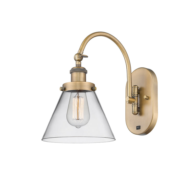 Innovations 918-1W-BB-G42-LED LED Wall Sconce, Brushed Brass