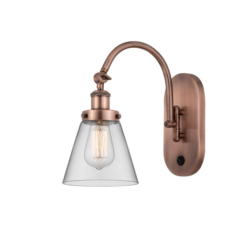Innovations 918-1W-AC-G62-LED LED Wall Sconce, Antique Copper