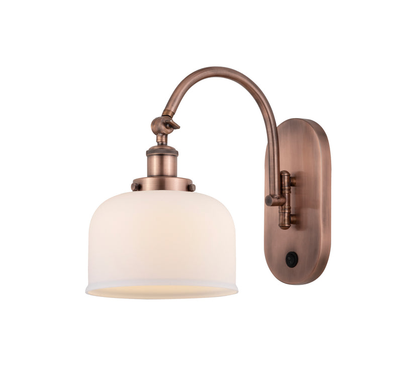 Innovations 918-1W-AC-G71-LED LED Wall Sconce, Antique Copper